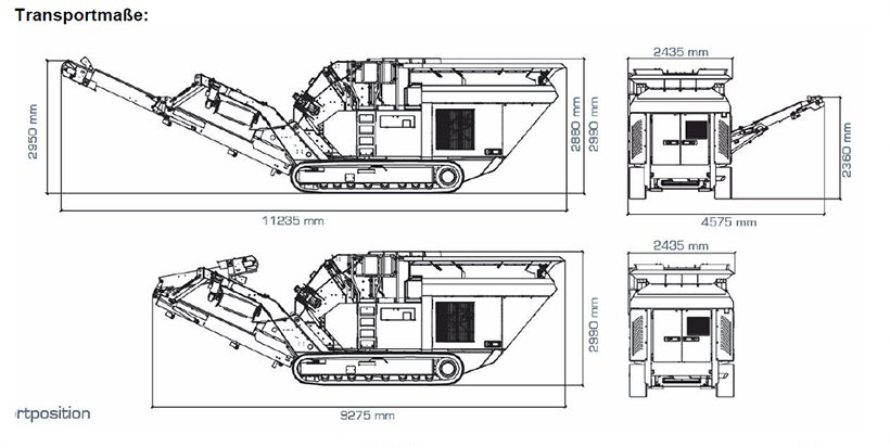 Transportmaße Rubblemaster RM 80 Go